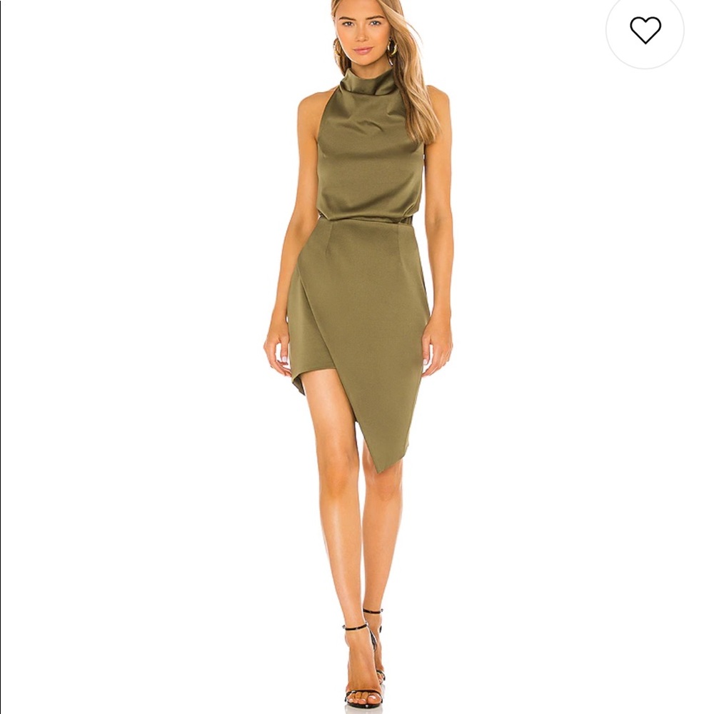 ELLIATT Camo Dress Olive XS
